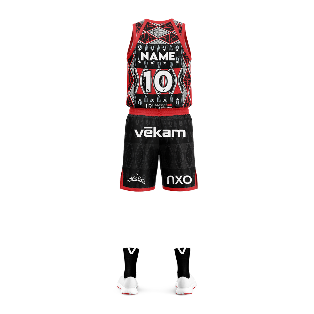 LRSU Basketball Game Kit version MÉGOT - Noir