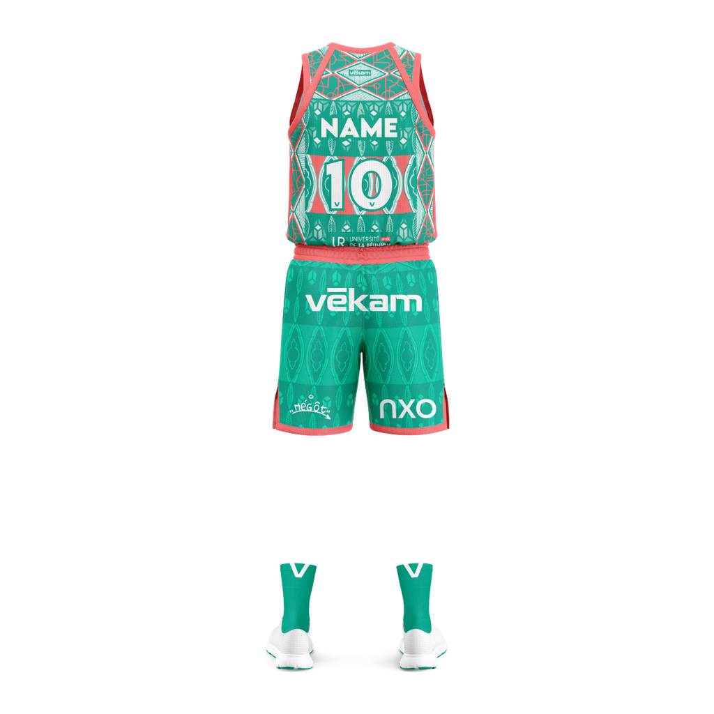 LRSU Basketball Game Kit version MÉGOT - Vert