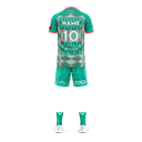 LRSU Futsal Game Kit version MÉGOT - Vert
