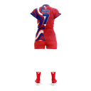EDF MILITAIRE Kit de match F - Rouge