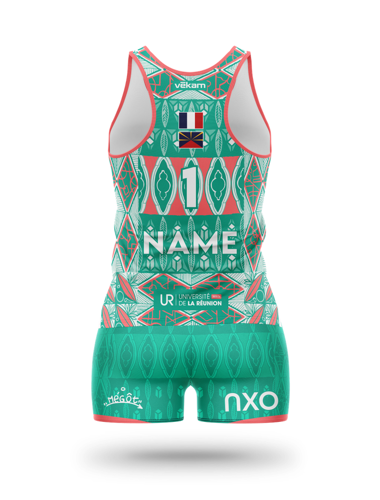 LRSU Beach Volley Game Kit F MÉGOT - Vert