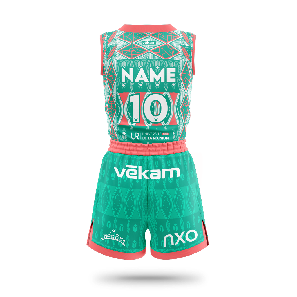 LRSU Basketball Game Kit version MÉGOT F - Vert