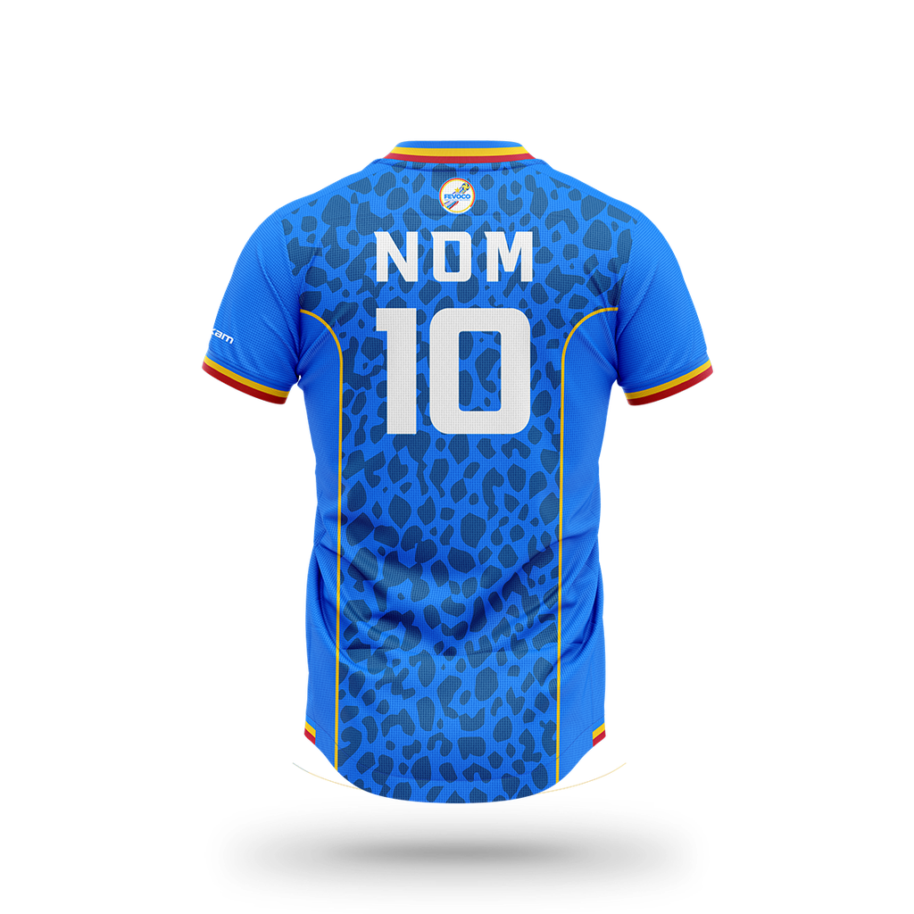 FEDERATION DE VOLLEYBALL DU CONGO Maillot de match H - Bleu