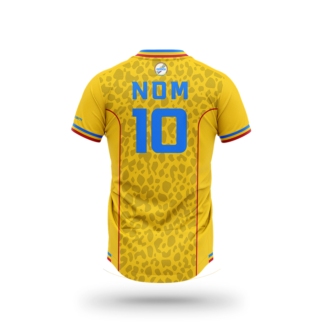 FEVOCO Maillot de match H - Jaune