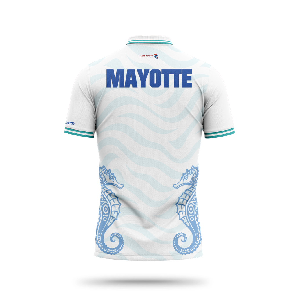 LIGUE MAYOTTE HB Polo H - White