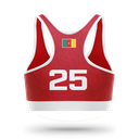 FECAVOLLEY BEACH Brassière F - Red