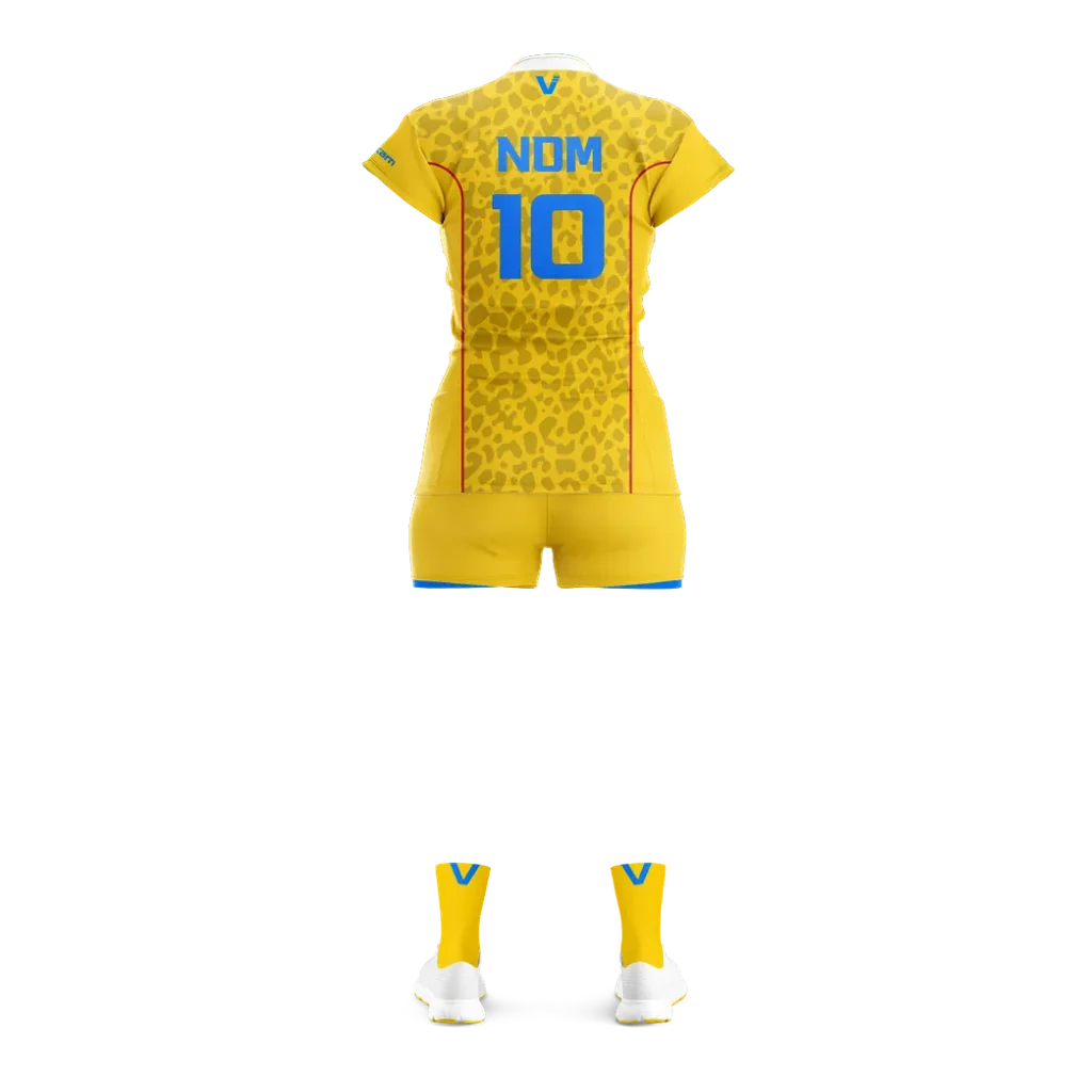 FEVOCO Kit de match F - Jaune