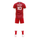 FEVOCO Kit de match H - Rouge