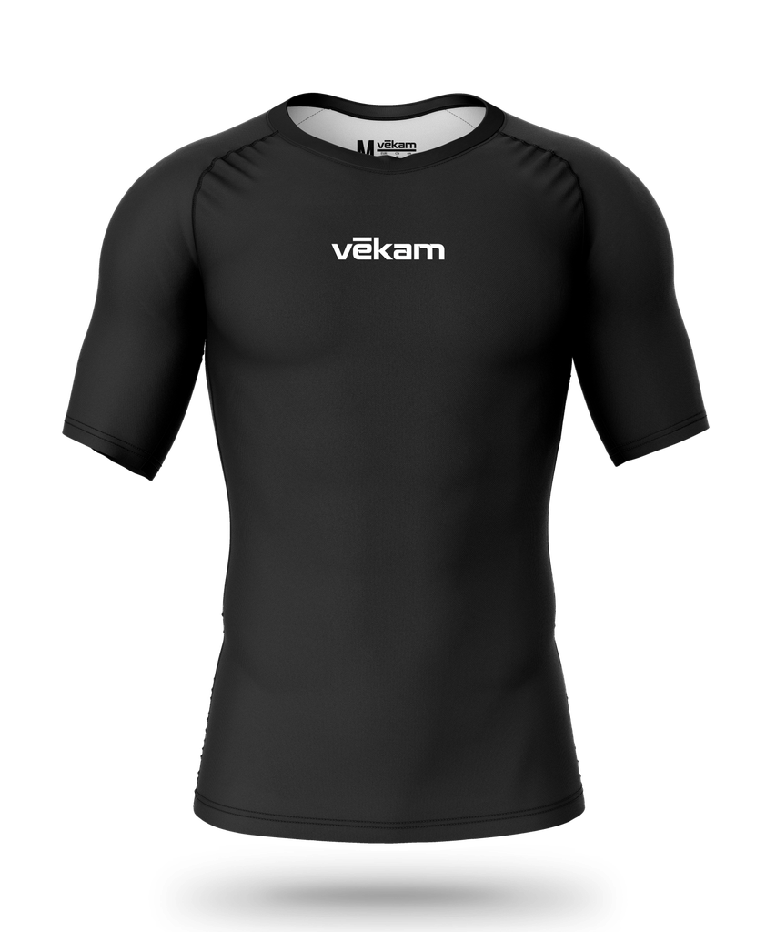 BASIC 01 T-shirt Lycra MC H - Noir