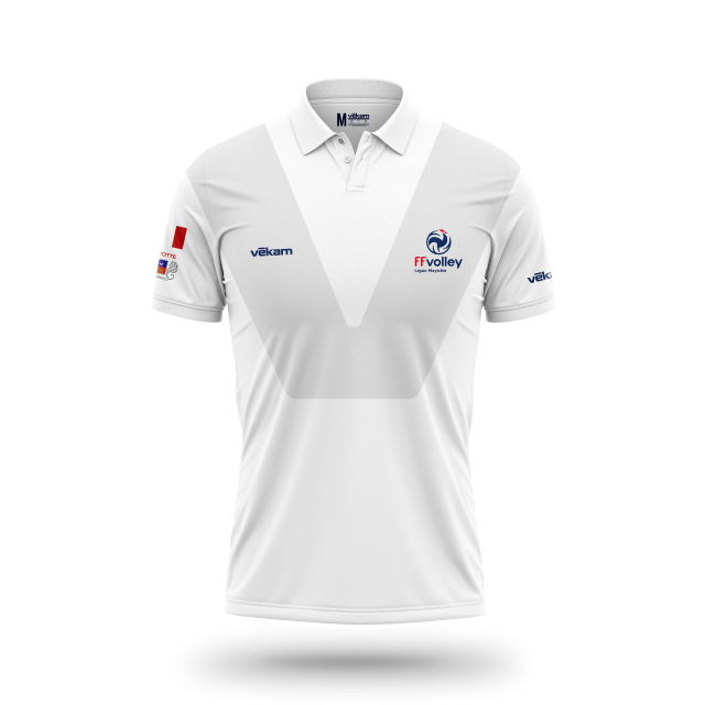 LMVB Polo Arbitre H - Blanc