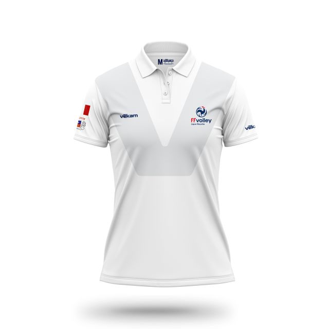 LMVB Polo Arbitre F - Blanc