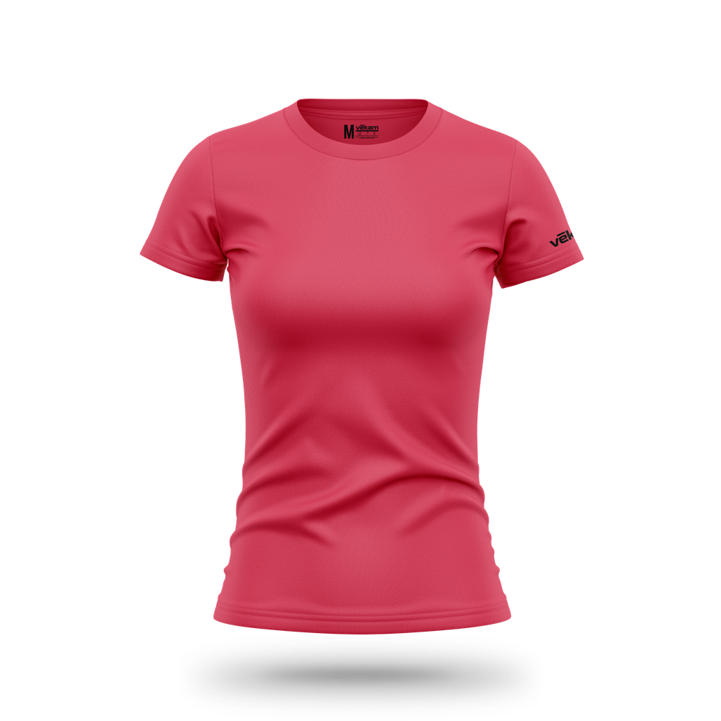 BASIC T-shirt 01 F - Crimson