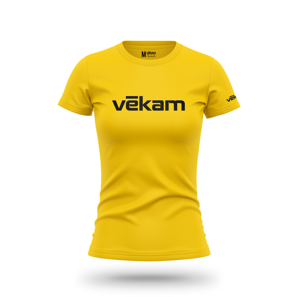 BASIC T-shirt 02 F - Jaune