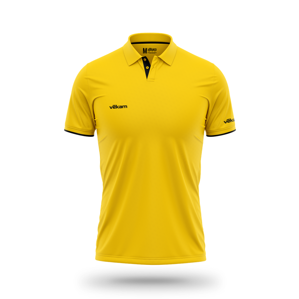 BASIC Polo 01 H - Jaune