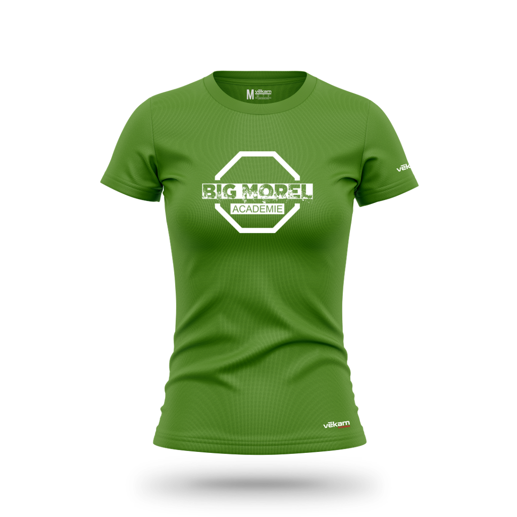 BIG MOREL T-shirt F - Vert