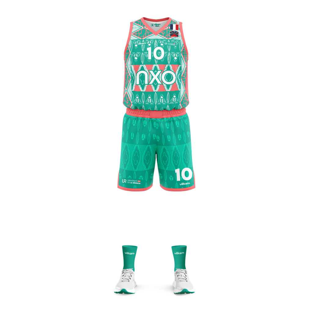 LRSU Basketball Game Kit version MÉGOT - Vert