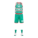 LRSU Basketball Game Kit version MÉGOT - Vert