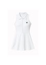 VEKAM Robe de sport Polo - Blanc
