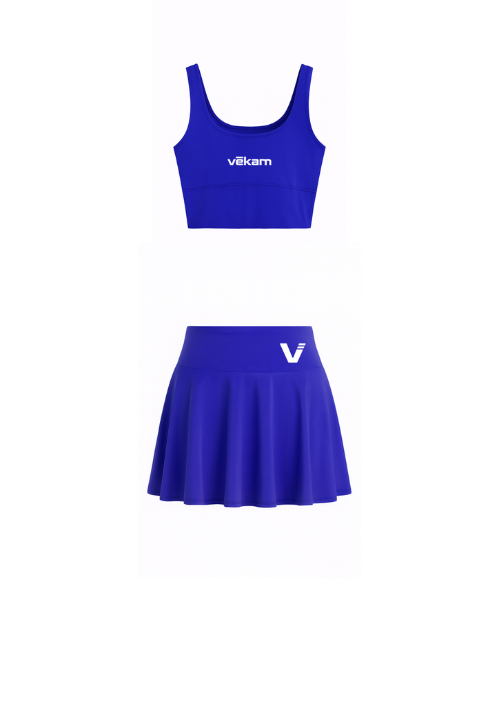 VEKAM Tenue Padel F - Bleu