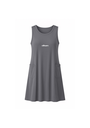 VEKAM Robe de sport - Gris