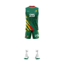 FECAVOLLEY Kit de match H - Vert