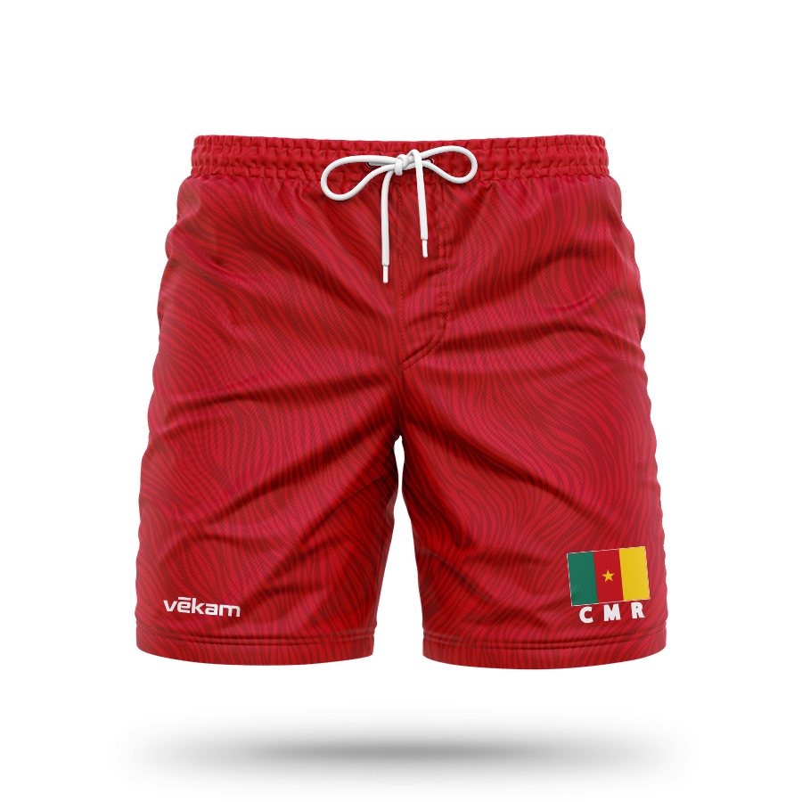 FECAVOLLEY Short H - Rouge
