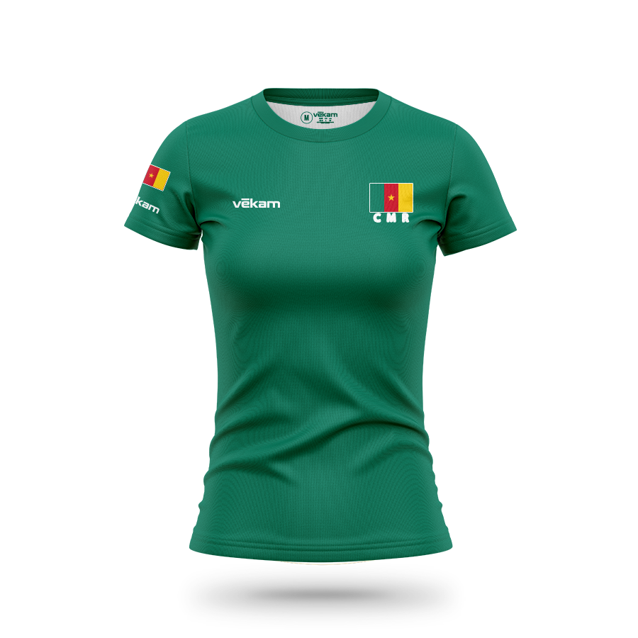 FECAVOLLEY T-shirt F - Vert
