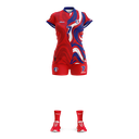 EDF MILITAIRE Kit de match F - Rouge