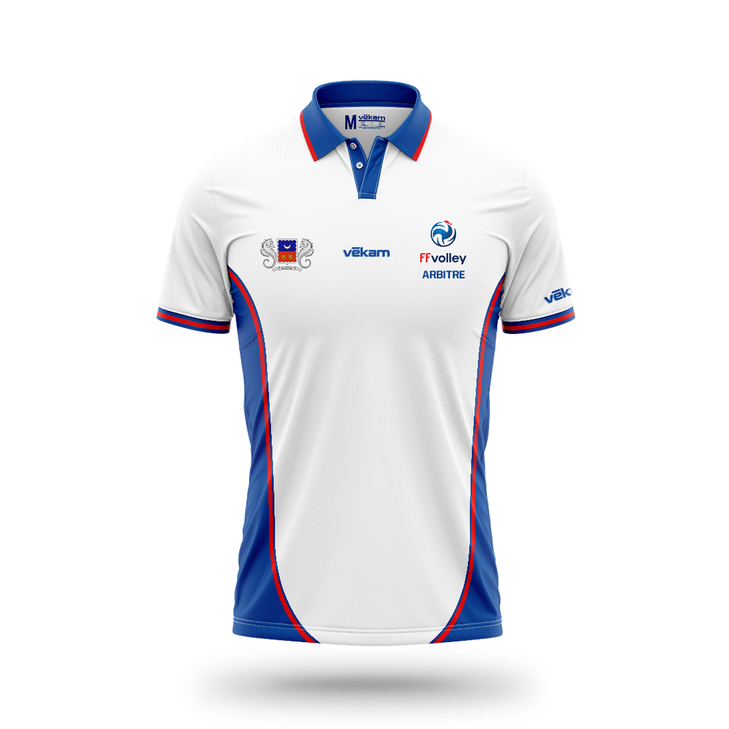 LMVB 26 Polo Arbitre H - Blanc