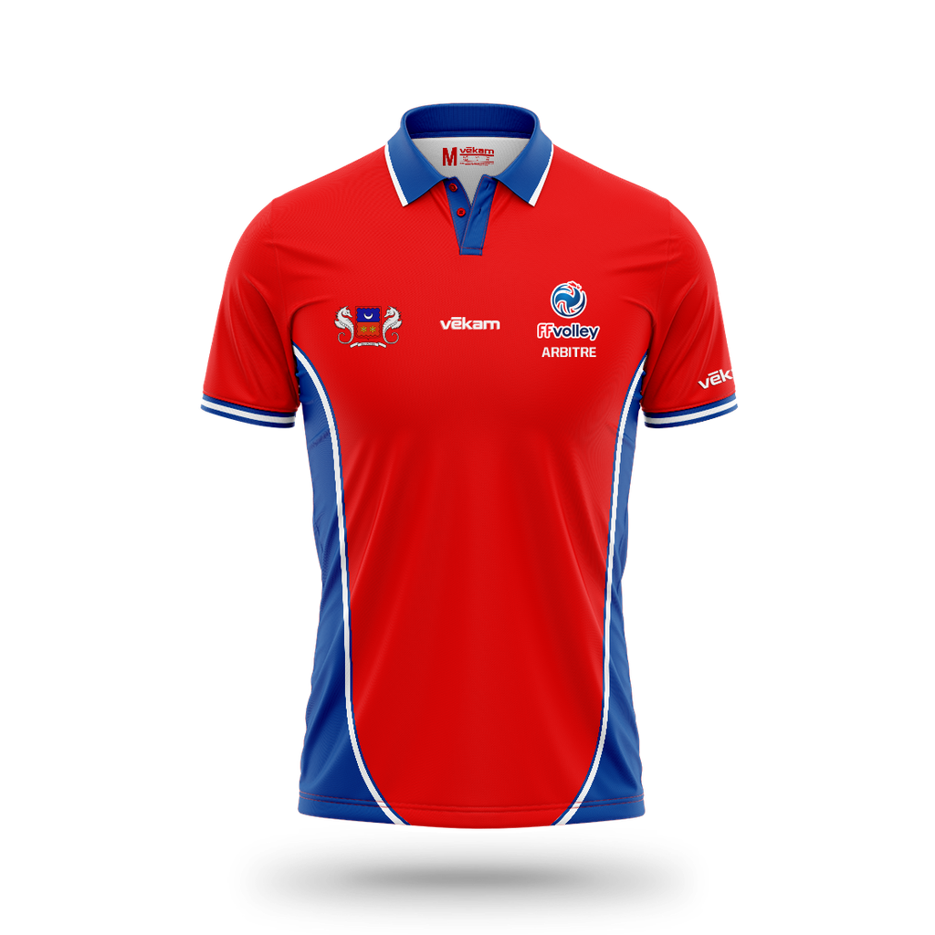 LMVB 26 Polo Arbitre H - Rouge