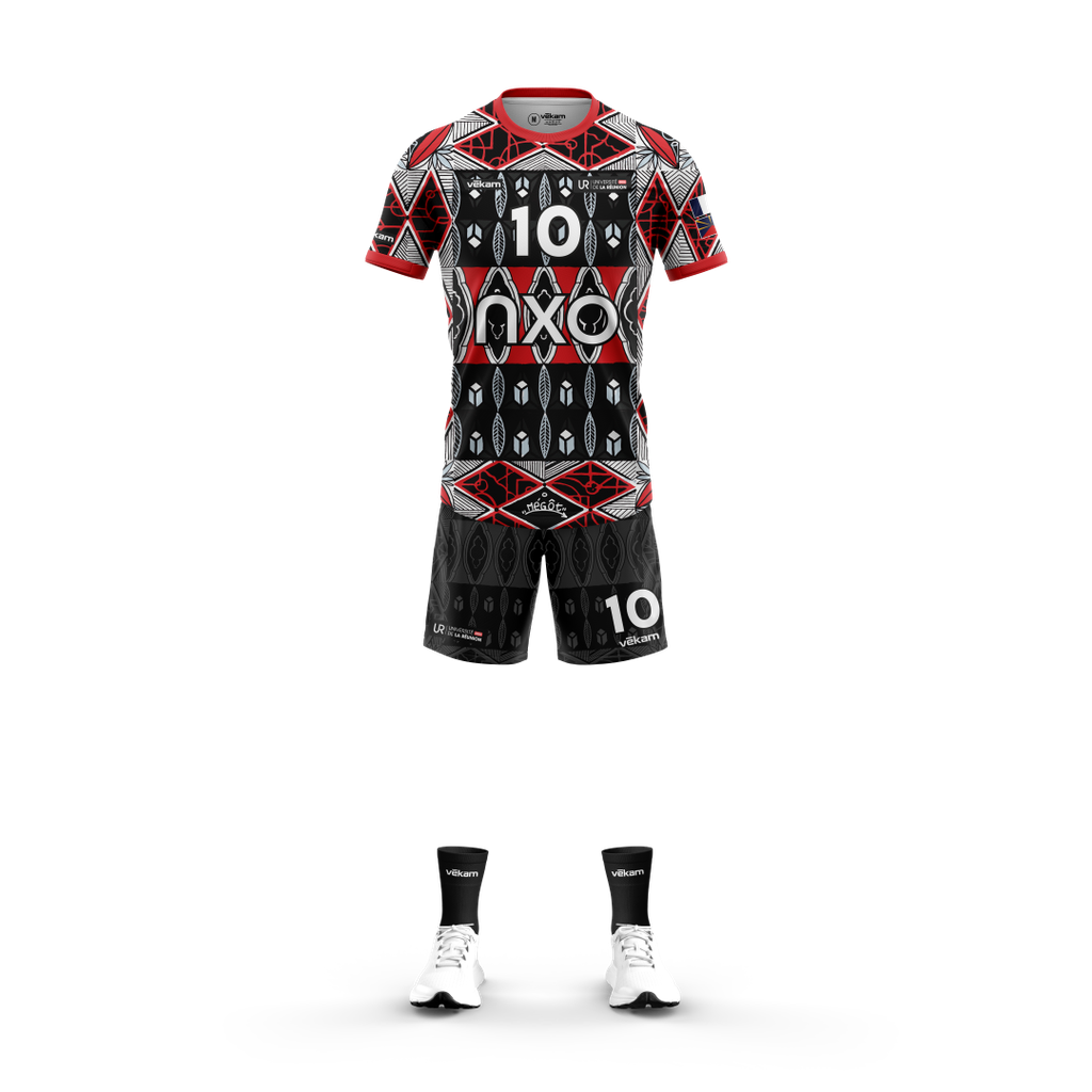 LRSU Volleyball Kit de match H MÉGOT - Noir