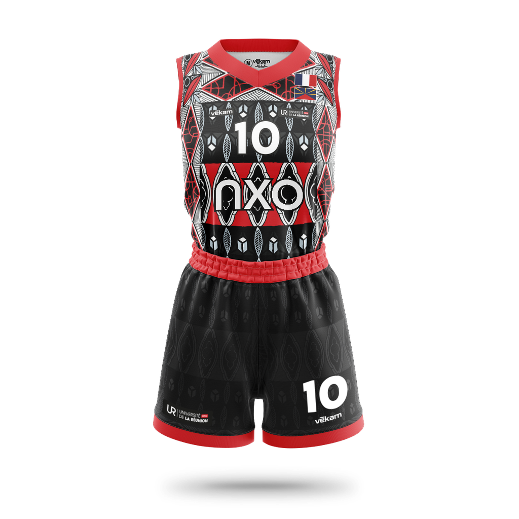 LRSU Basketball Game Kit version MÉGOT F - Noir