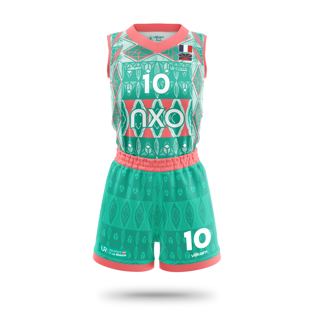 LRSU Basketball Game Kit version MÉGOT F - Vert