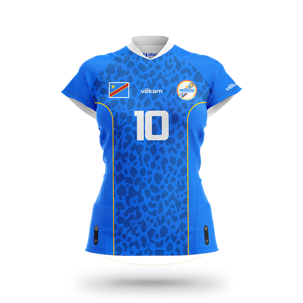 FEVOCO Maillot de match F - Bleu