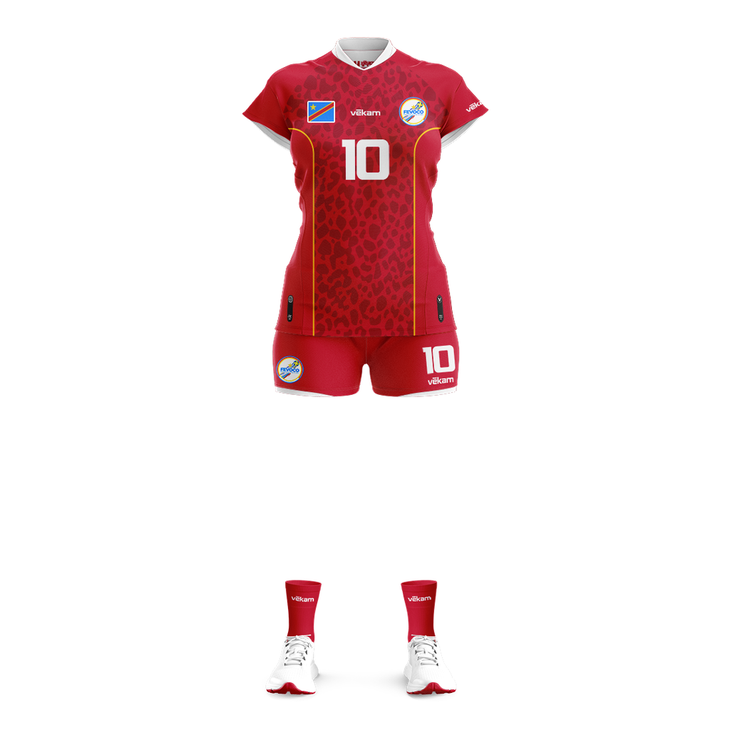 FEVOCO Kit de match F - Rouge