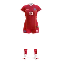 FEVOCO Kit de match F - Rouge