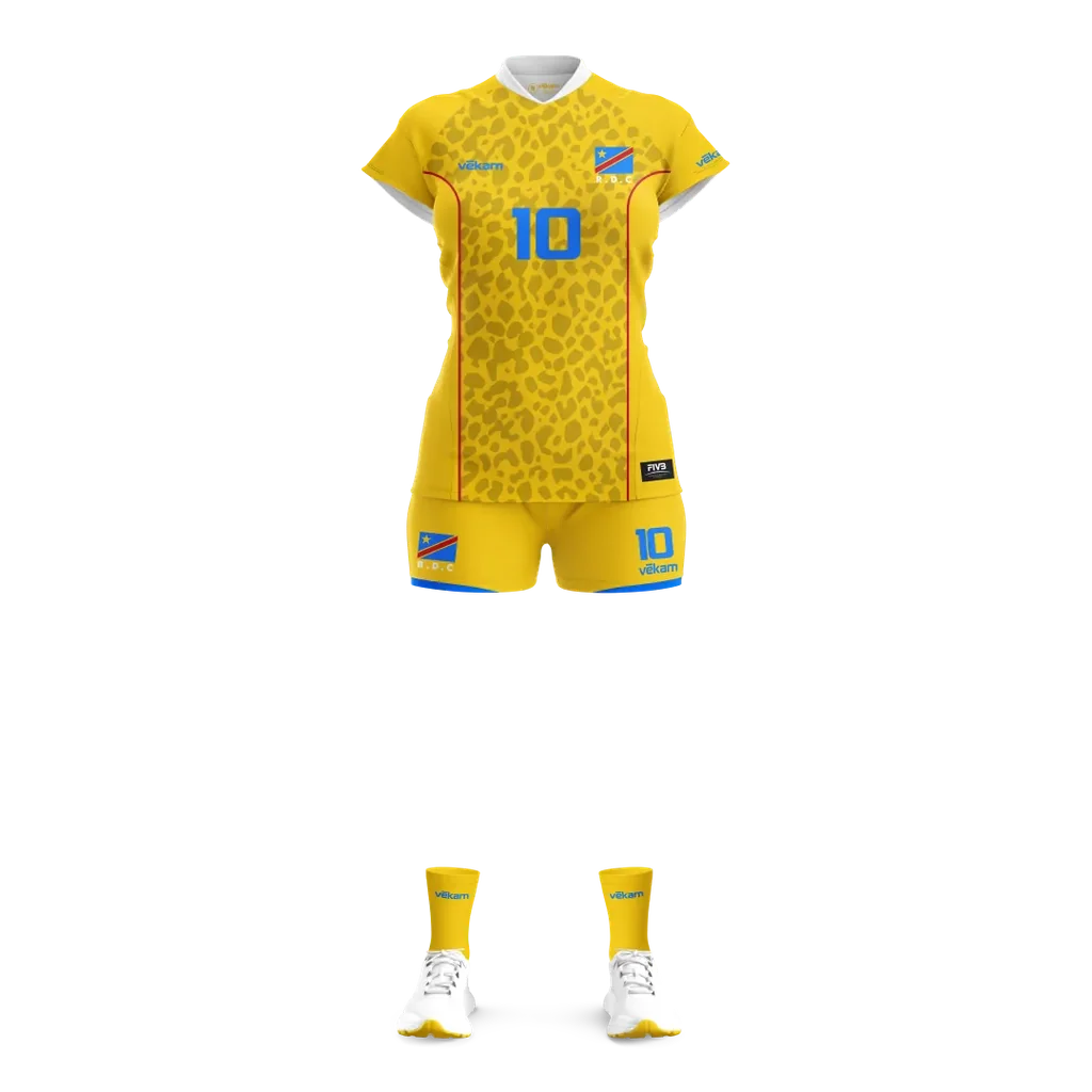 FEVOCO Kit de match F - Jaune