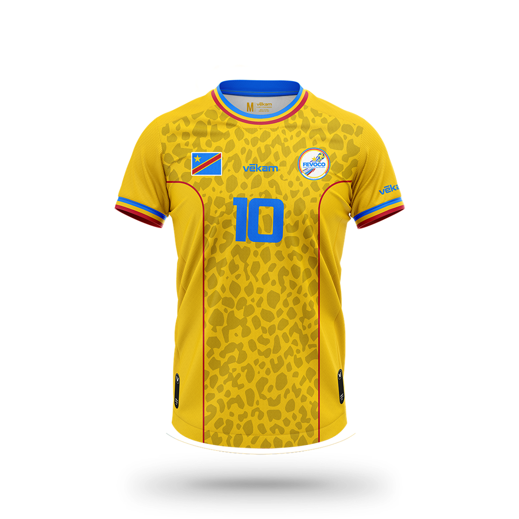 FEVOCO Maillot de match H - Jaune
