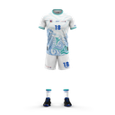 LIGUE MAYOTTE HB Kit de match H - White