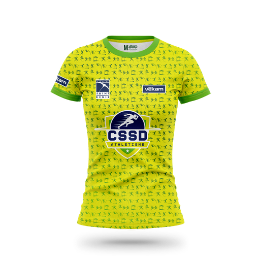 CSSD ATHLE T-shirt F Pictogramme