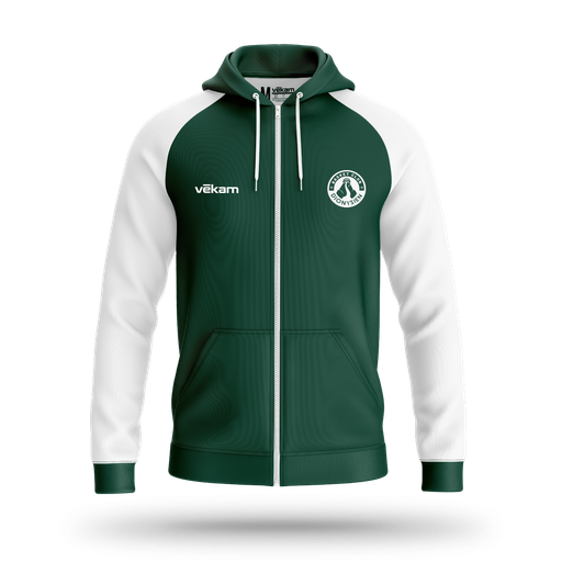 BCD Veste de survêtement à capuche - Vert