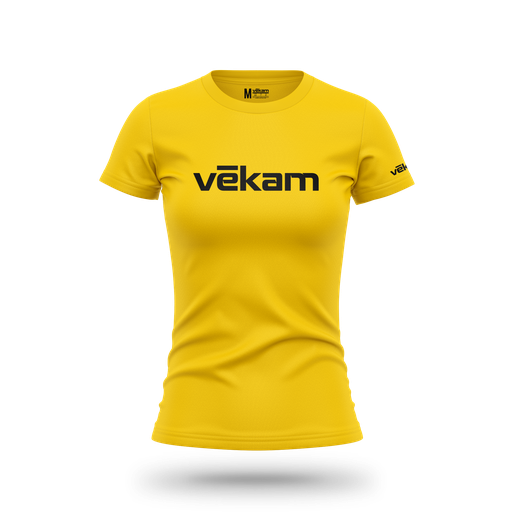 BASIC T-shirt 02 F - Jaune