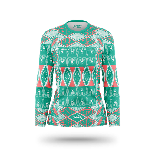 LRSU T-SHIRT ML F version MÉGOT - Vert