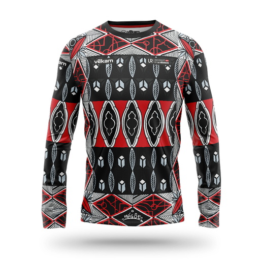 LRSU TSHIRT ML H version MÉGOT - Noir