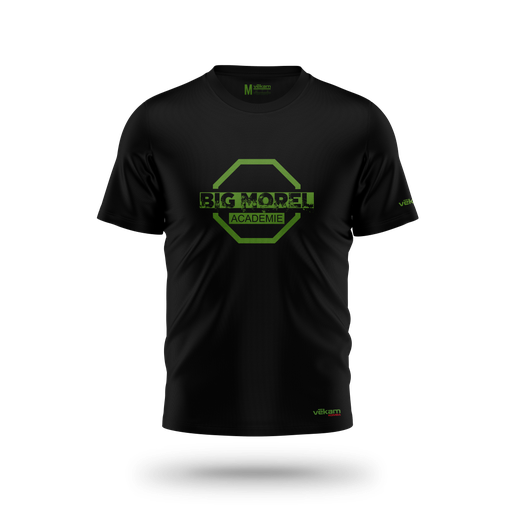 BIG MOREL T-shirt H - Noir