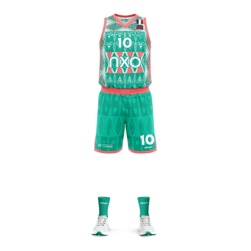 LRSU Basketball Game Kit version MÉGOT - Vert