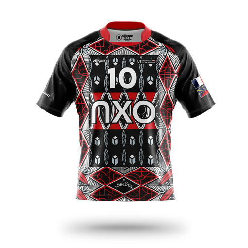 LRSU Maillot Rugby Collector MÉGOT - Noir