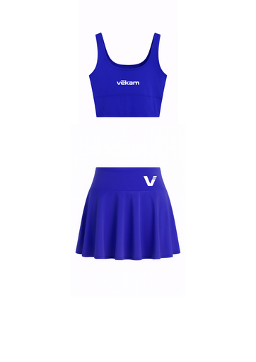 VEKAM Tenue Padel F - Bleu