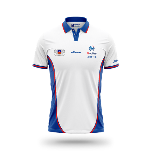 LMVB 26 Polo Arbitre H - Blanc