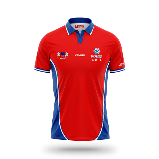 LMVB 26 Polo Arbitre H - Rouge